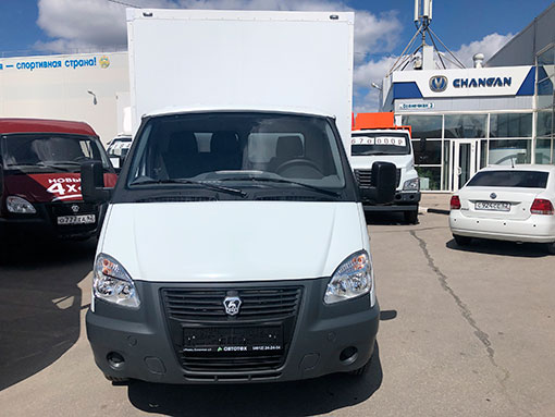 Выдача сэндвич-фургона на базе ГАЗ 3302