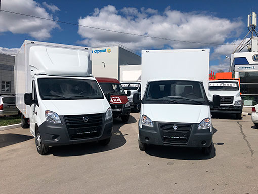 Выдача сэндвич-фургона на базе ГАЗ 3302