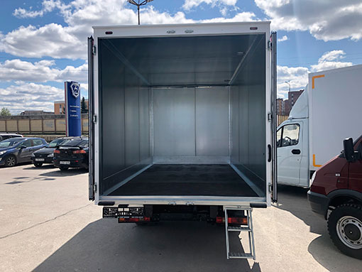 Выдача сэндвич-фургона на базе ГАЗ 3302